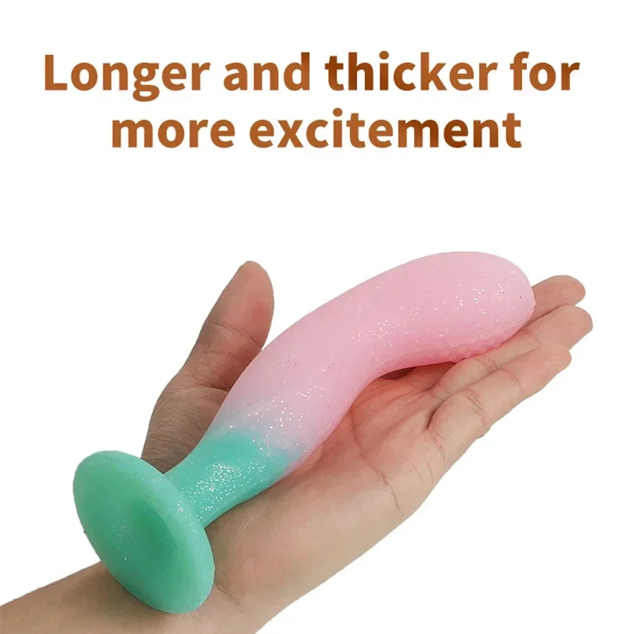 Soft Silicone 3 Sizes Color Anal Plug Big Dildo Strong Suction Cup Huge Anus Expander Butt Plug Adult SM Sex Toys For Men Women