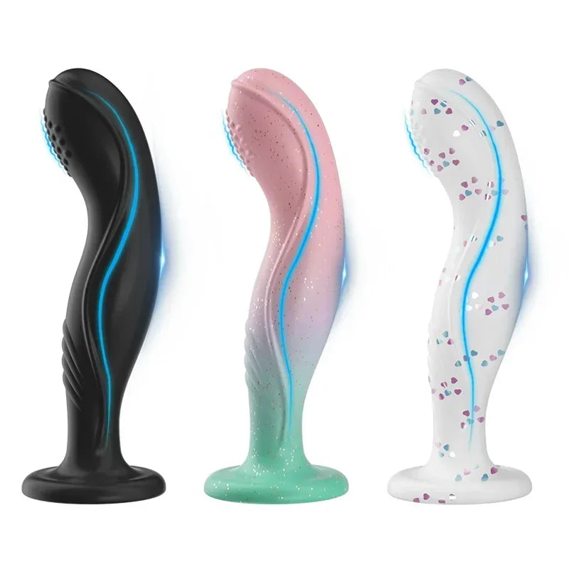 Soft Silicone 3 Sizes Color Anal Plug Big Dildo Strong Suction Cup Huge Anus Expander Butt Plug Adult SM Sex Toys For Men Women