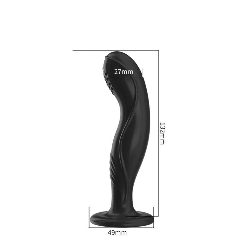 Soft Silicone 3 Sizes Color Anal Plug Big Dildo Strong Suction Cup Huge Anus Expander Butt Plug Adult SM Sex Toys For Men Women