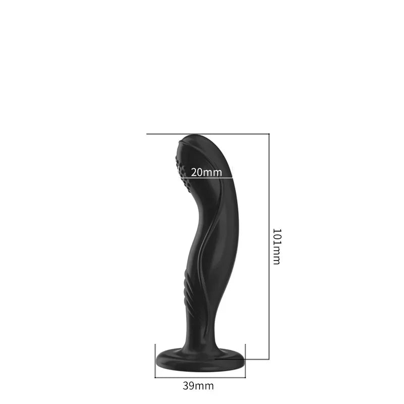 Soft Silicone 3 Sizes Color Anal Plug Big Dildo Strong Suction Cup Huge Anus Expander Butt Plug Adult SM Sex Toys For Men Women