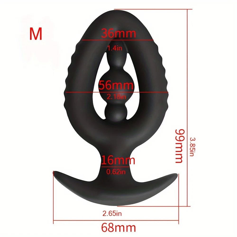 Soft Silicone Anal Plug Toy Anus Dilator Stimulation Massager Masturbator For Men Women Adult Games Butt Plug Sex Shop Anal Toys