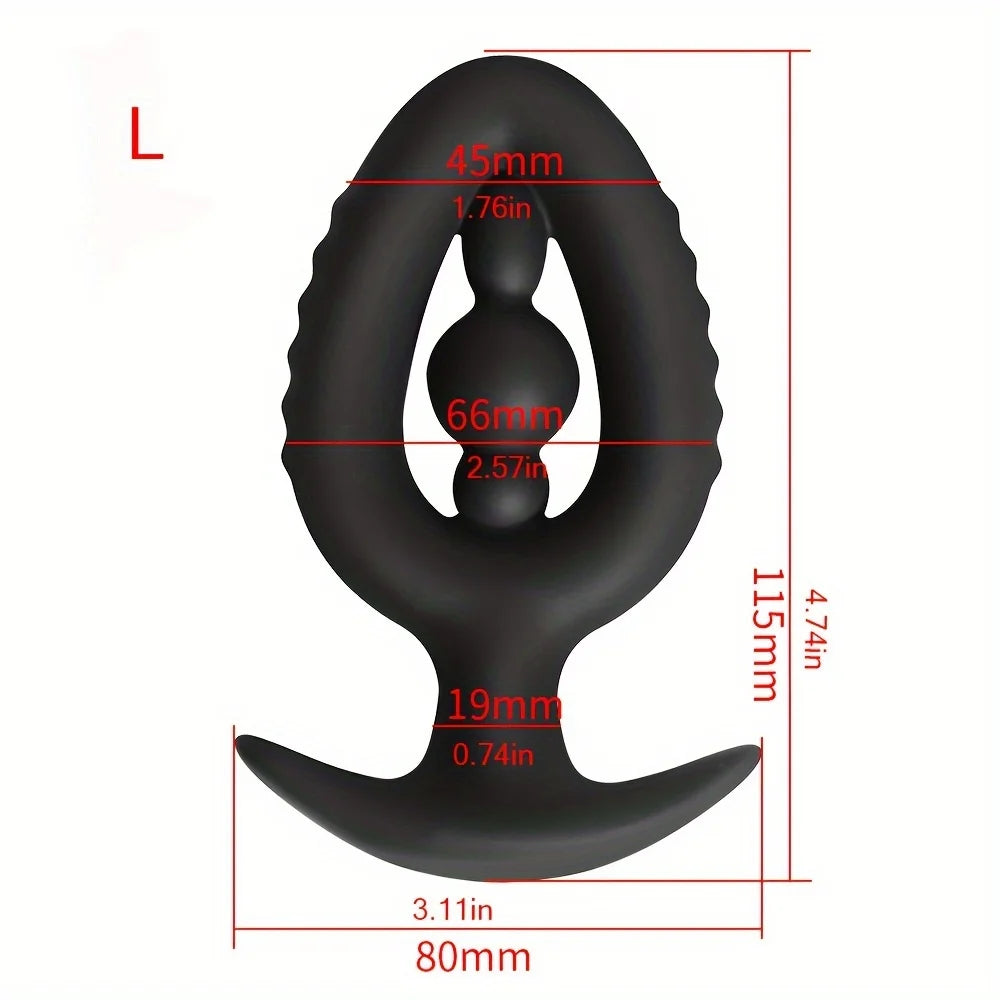 Soft Silicone Anal Plug Toy Anus Dilator Stimulation Massager Masturbator For Men Women Adult Games Butt Plug Sex Shop Anal Toys