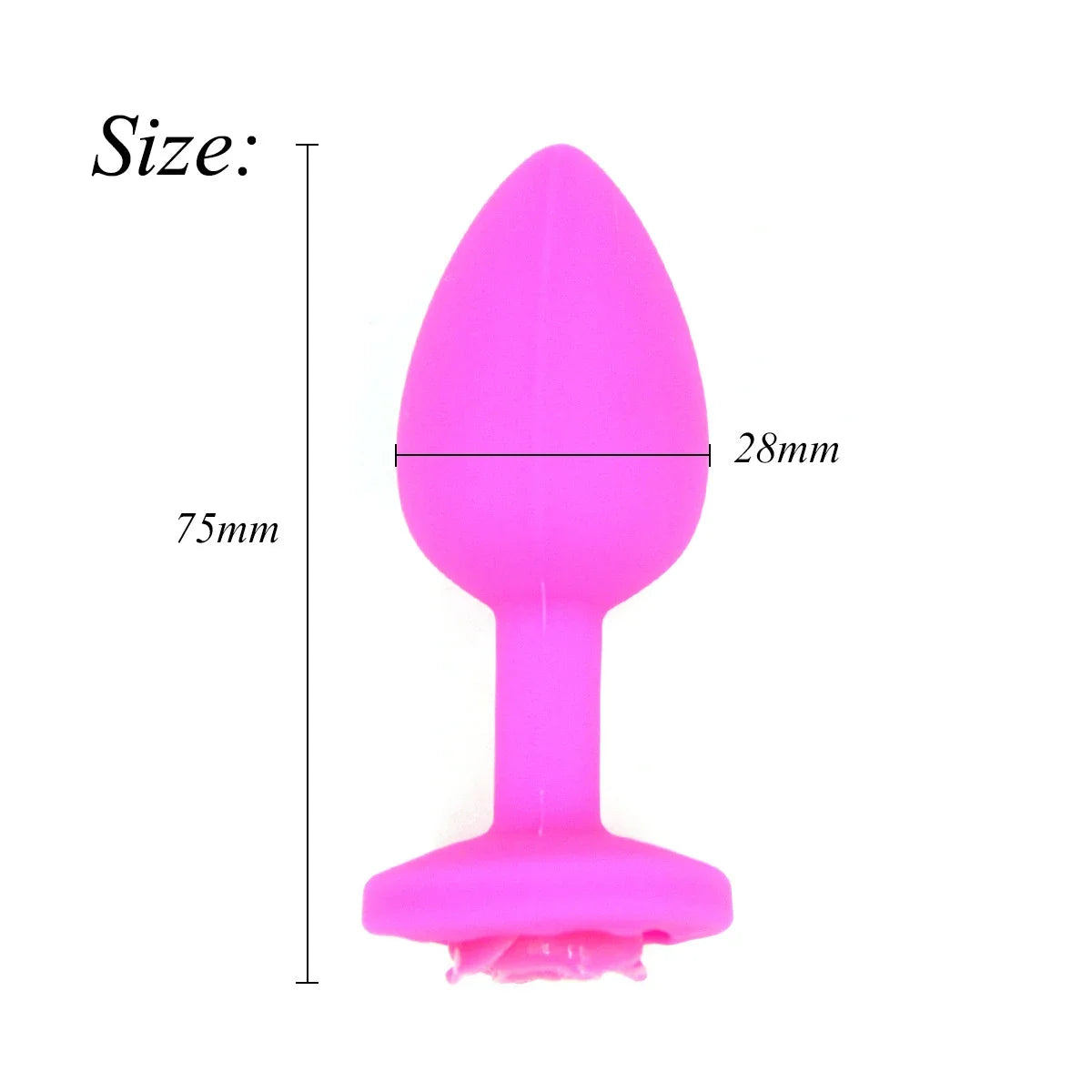 Soft Silicone Anal Plugs Rose Sex Toys for Woman Female Ana Buttplugs Annal Butplug Analplug Sexy Kit Adult Goods Tooys Man Gay