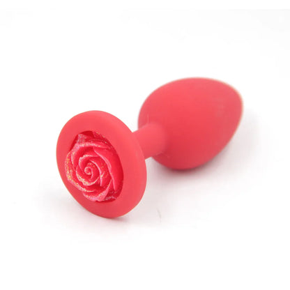 Soft Silicone Anal Plugs Rose Sex Toys for Woman Female Ana Buttplugs Annal Butplug Analplug Sexy Kit Adult Goods Tooys Man Gay