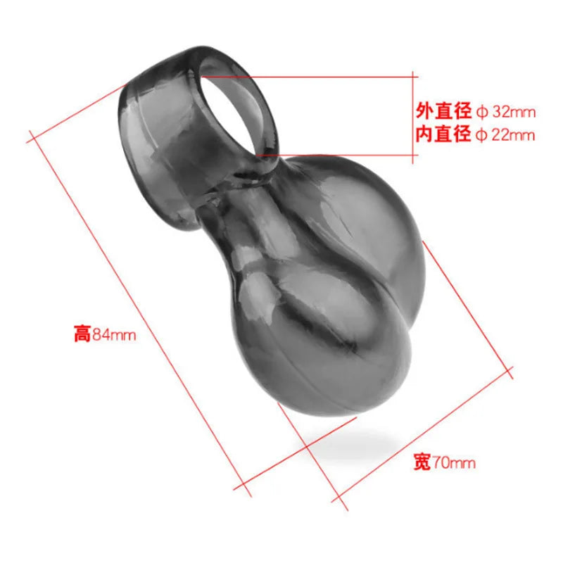 Soft Silicone Cock Ring Penis Ring Scrotum Sleeve Ball Stretcher Male Penis Cock Ring Time Delay Toys for Man Sexy Toys