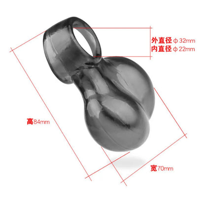 Soft Silicone Cock Ring Penis Ring Scrotum Sleeve Ball Stretcher Male Penis Cock Ring Time Delay Toys for Man Sexy Toys