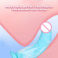 Soft Silicone Dildo Blue and White Penis Realistic Dildo with Suction Cup Prostate Massager Strap on Dildo Sex Toys for Women