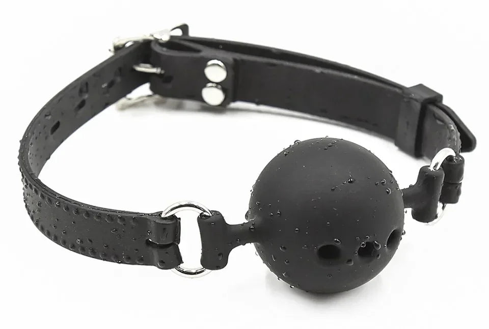 Soft Silicone Gag Ball BDSM Oral Bondage Gear Fetish Open Mouth Breathable Sex Toys For Couples Cosplay Slave Exotic Accessories