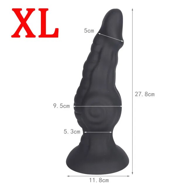 Soft Silicone Large Anal Plug Prostate Massager Vagina Stimulation Huge Dildo Butt Plug Expansion Adult Erotic Sex Toys Woman Me