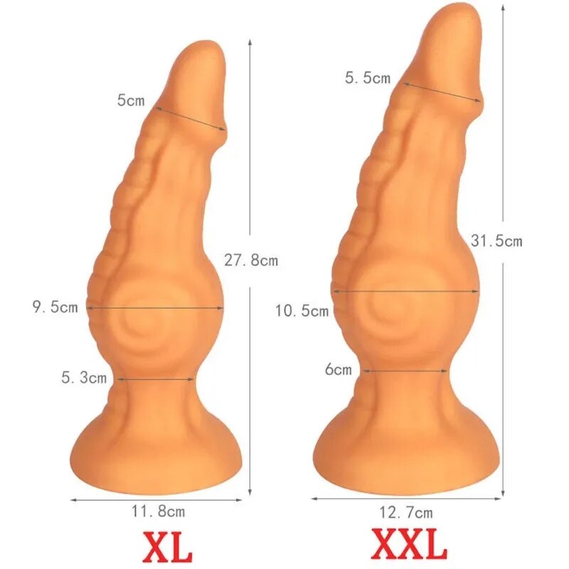 Soft Silicone Large Anal Plug Prostate Massager Vagina Stimulation Huge Dildo Butt Plug Expansion Adult Erotic Sex Toys Woman Me