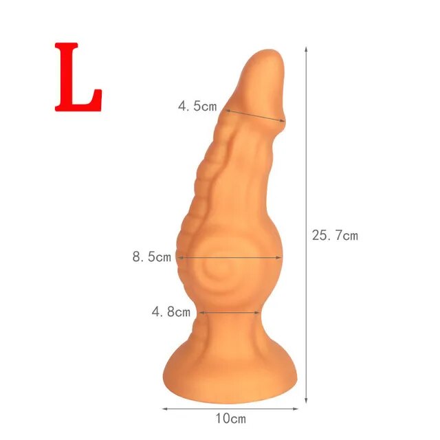 Soft Silicone Large Anal Plug Prostate Massager Vagina Stimulation Huge Dildo Butt Plug Expansion Adult Erotic Sex Toys Woman Me