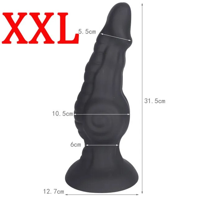 Soft Silicone Large Anal Plug Prostate Massager Vagina Stimulation Huge Dildo Butt Plug Expansion Adult Erotic Sex Toys Woman Me