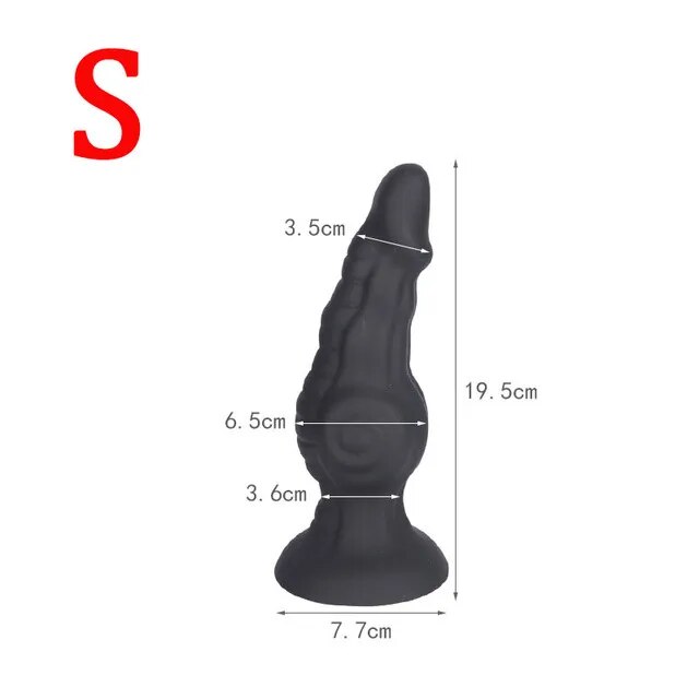 Soft Silicone Large Anal Plug Prostate Massager Vagina Stimulation Huge Dildo Butt Plug Expansion Adult Erotic Sex Toys Woman Me