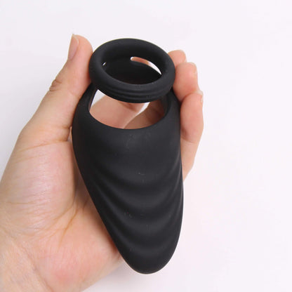 Soft Silicone Penis Ring Scrotum Bind Cock Ring Enhance Erections Scrotal Delayed Ejaculation Ball Stretcher Bondage Sex Toy Men