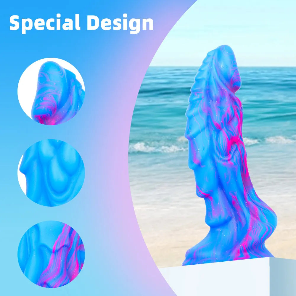 Soft Silicone Realistic Dragon Dildo Suction Cup Dildo Prostate Massager Large Butt Plug Thick Dildos Anal Sex Toys for Women