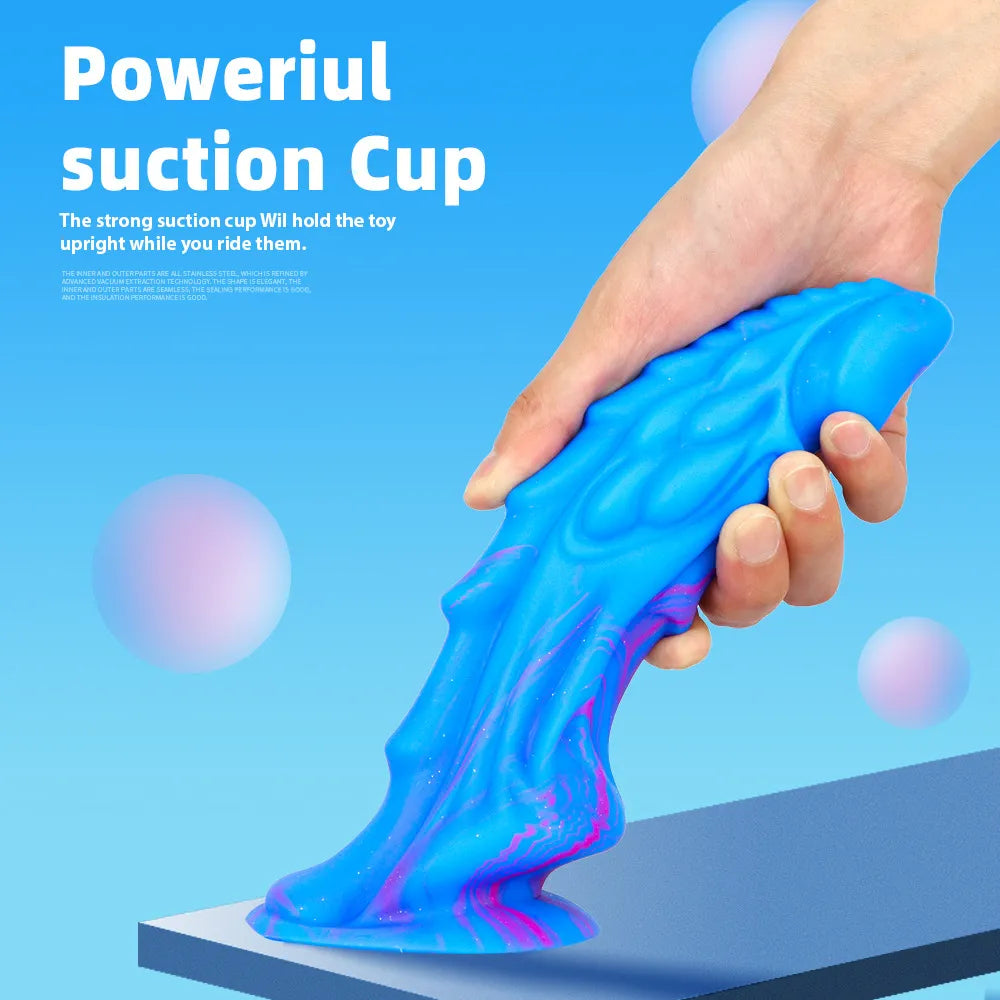 Soft Silicone Realistic Dragon Dildo Suction Cup Dildo Prostate Massager Large Butt Plug Thick Dildos Anal Sex Toys for Women