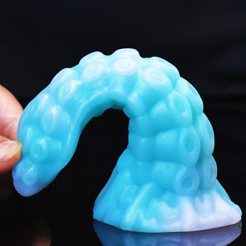 Soft Silicone Small Octopus Tentacle Dildo Animal Dildo Monster Dildo Colorful Anal Butt Plug Toys Adult Sex Toy for Women