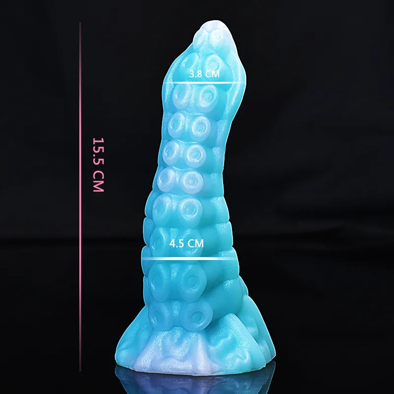 Soft Silicone Small Octopus Tentacle Dildo Animal Dildo Monster Dildo Colorful Anal Butt Plug Toys Adult Sex Toy for Women