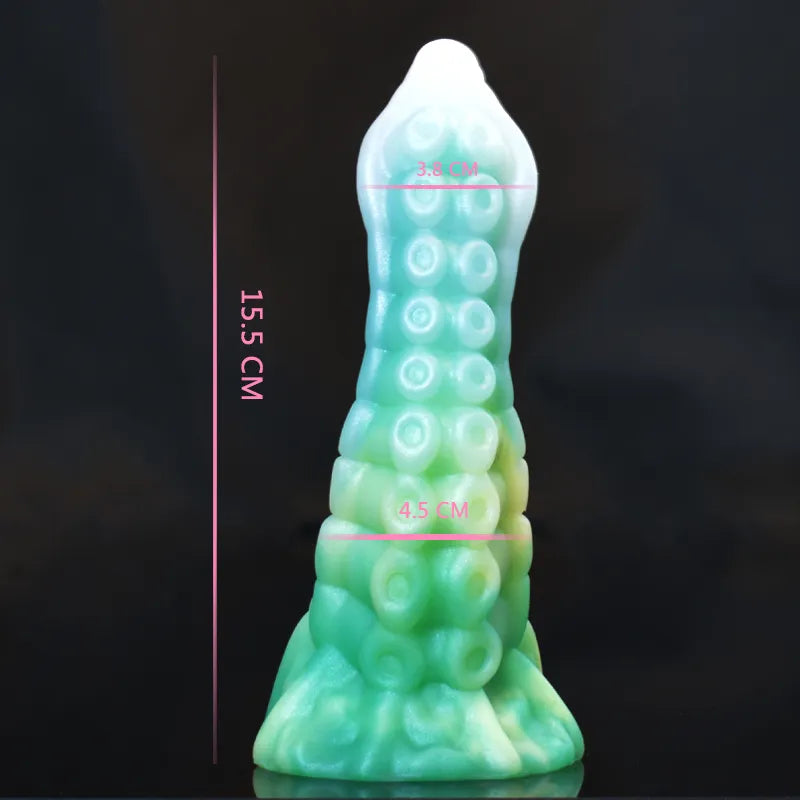 Soft Silicone Small Octopus Tentacle Dildo Animal Dildo Monster Dildo Colorful Anal Butt Plug Toys Adult Sex Toy for Women