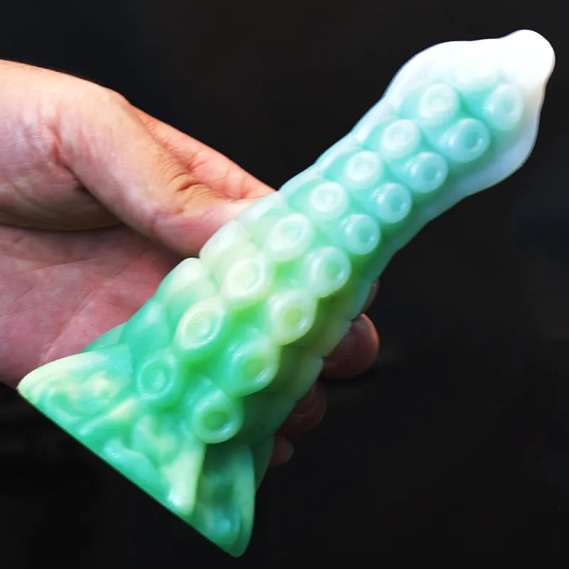 Soft Silicone Small Octopus Tentacle Dildo Animal Dildo Monster Dildo Colorful Anal Butt Plug Toys Adult Sex Toy for Women