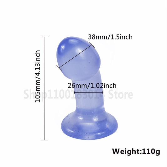 Soft Small Size Anal Plug Dildo Pussy Masturbator Jelly Penis Dildo Sexy Toys For Women Men Anal Dildos Gay Adult Butt Plug