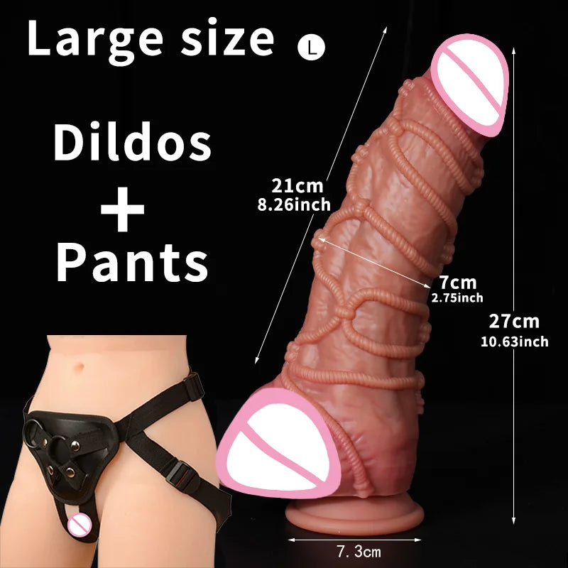 Soft big Dildo Realistic Huge Penis Anal Sex Toys for Women Silicone Suction Cup big Dick Butt Plug G-Spot Vagina masturbators