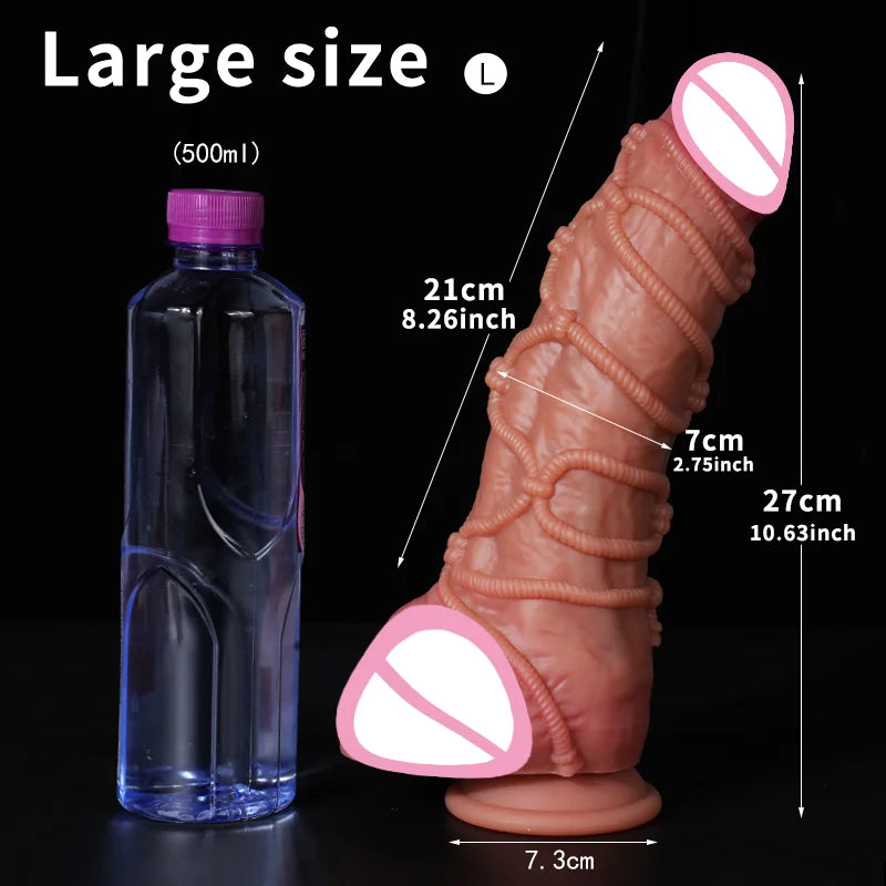 Soft big Dildo Realistic Huge Penis Anal Sex Toys for Women Silicone Suction Cup big Dick Butt Plug G-Spot Vagina masturbators