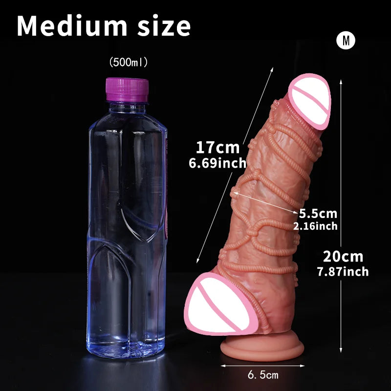 Soft big Dildo Realistic Huge Penis Anal Sex Toys for Women Silicone Suction Cup big Dick Butt Plug G-Spot Vagina masturbators