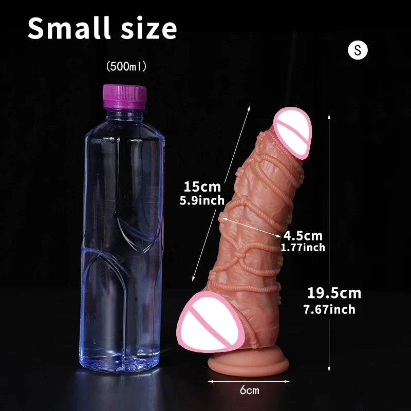 Soft big Dildo Realistic Huge Penis Anal Sex Toys for Women Silicone Suction Cup big Dick Butt Plug G-Spot Vagina masturbators