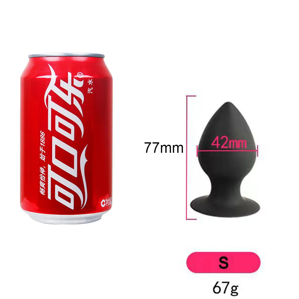 Solid Butt Plug Anal Dilator Sex Toys for Woman Men Prostate Massager Stimulator Anal Dildo Suction Cup Buttplug Sex Shop