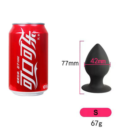 Solid Butt Plug Anal Dilator Sex Toys for Woman Men Prostate Massager Stimulator Anal Dildo Suction Cup Buttplug Sex Shop