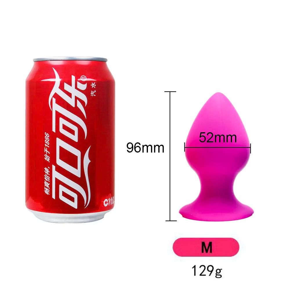 Solid Butt Plug Anal Dilator Sex Toys for Woman Men Prostate Massager Stimulator Anal Dildo Suction Cup Buttplug Sex Shop