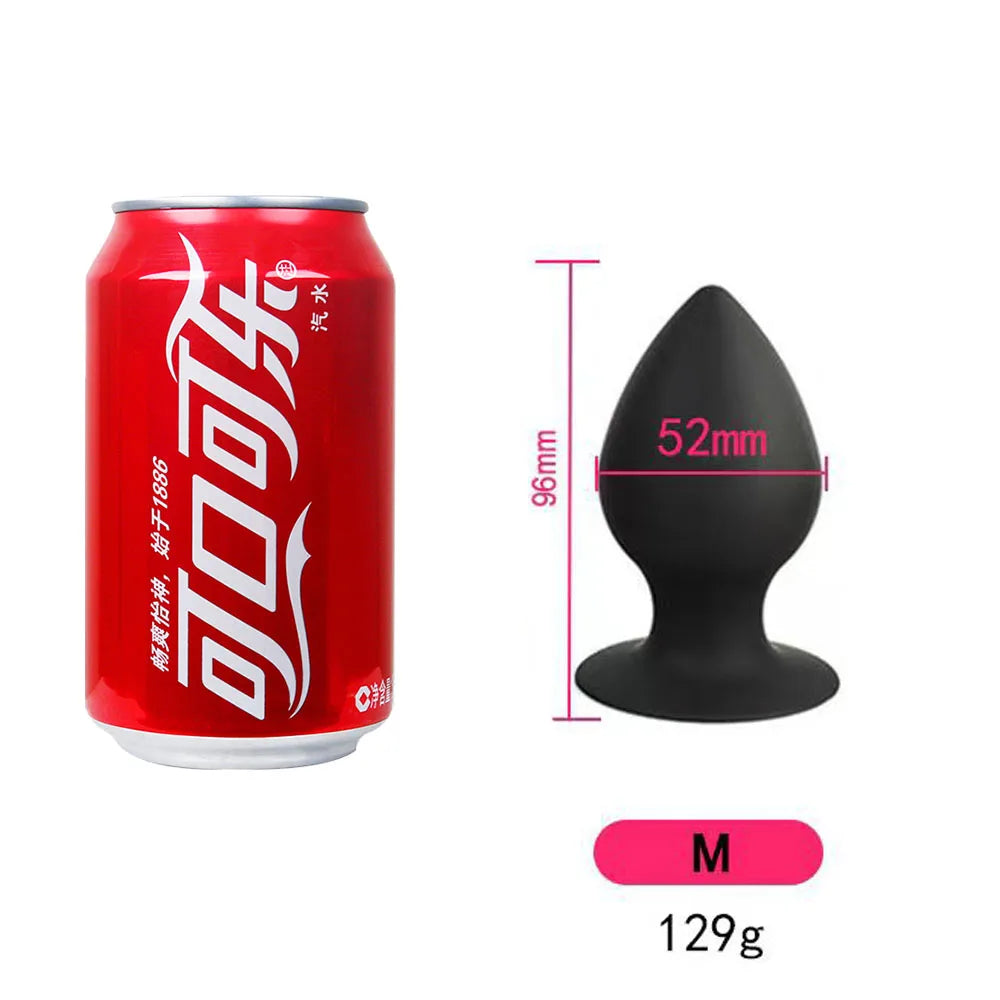 Solid Butt Plug Anal Dilator Sex Toys for Woman Men Prostate Massager Stimulator Anal Dildo Suction Cup Buttplug Sex Shop