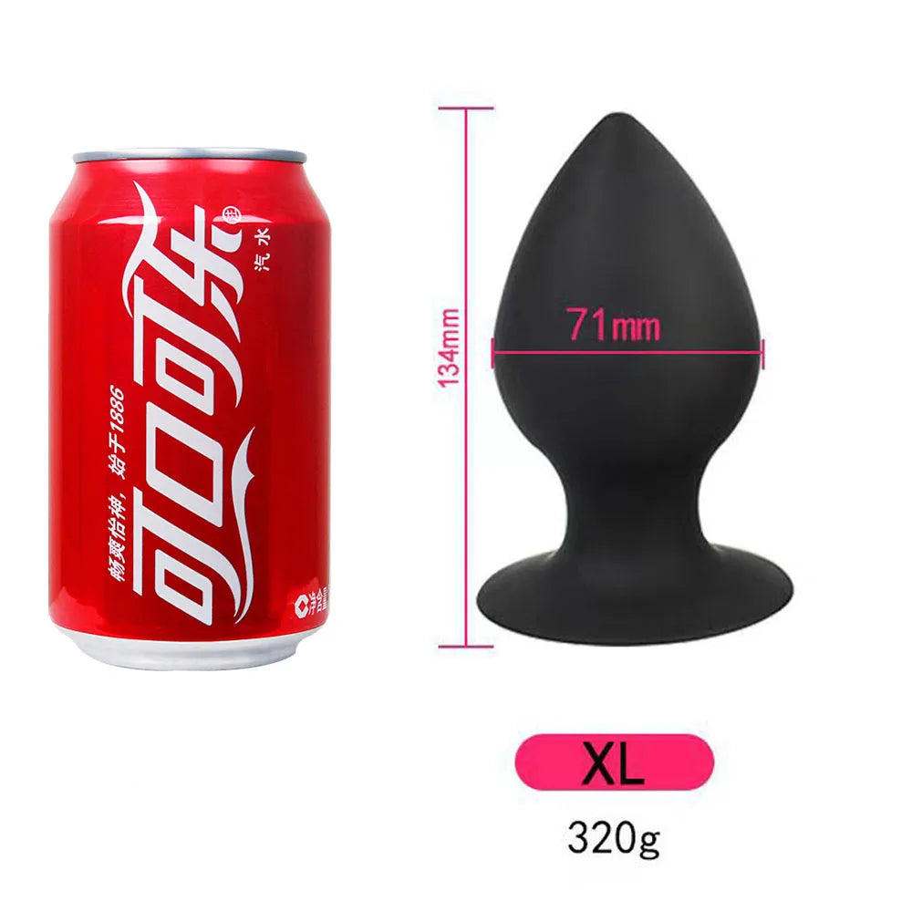 Solid Butt Plug Anal Dilator Sex Toys for Woman Men Prostate Massager Stimulator Anal Dildo Suction Cup Buttplug Sex Shop