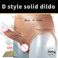 Solid Hollow Dildo Realistic Silicone Panties Anal Sex Toys for Woman Men Gay Lesbian Strap-On Dildo Cock Pants G-Spot stimulate