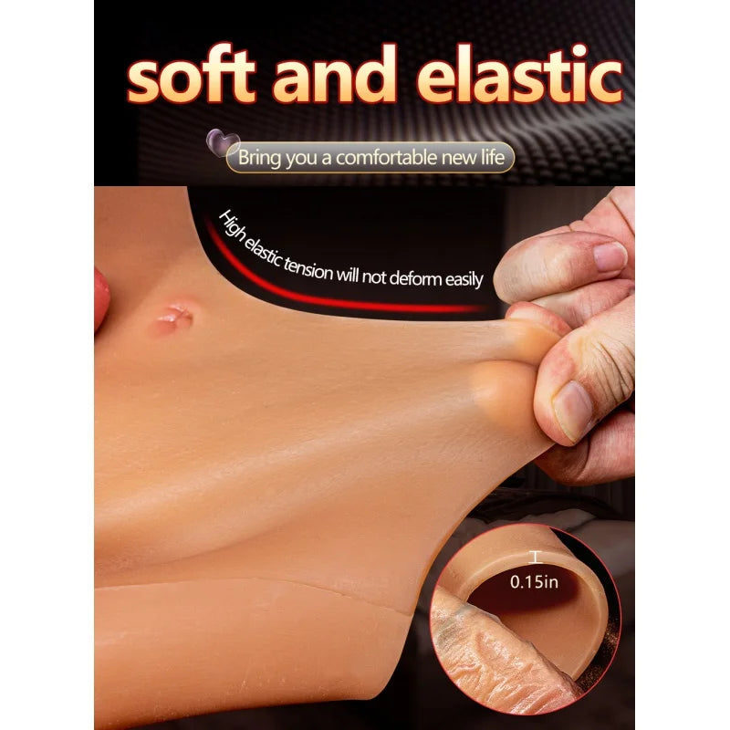 Solid Hollow Dildo Realistic Silicone Panties Anal Sex Toys for Woman Men Gay Lesbian Strap-On Dildo Cock Pants G-Spot stimulate