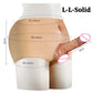 Solid/Hollow Silicone Dildo Transgender Realistic Underwear