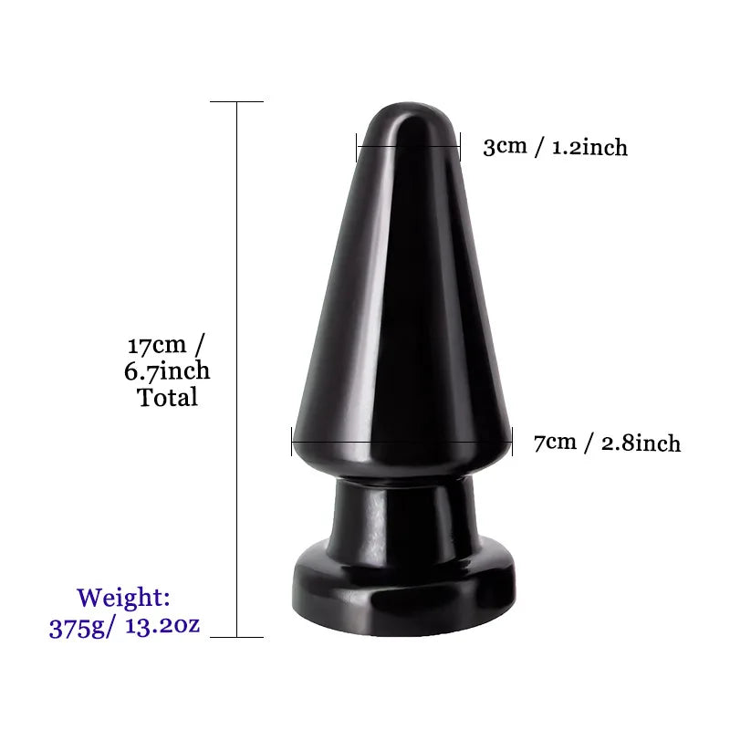 Spire Anal Plug Female Masturbator SM Adult Anal Expansion Sex Toy Huge Size Butt Plugs Prostate Stimulator Massage for Men