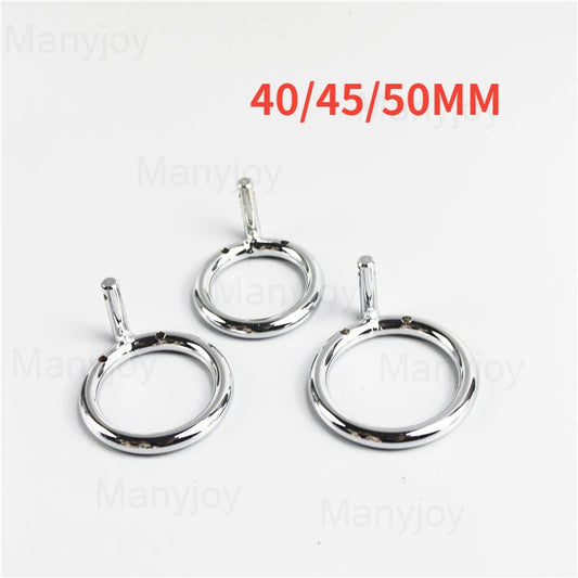 Stainless Steel Chastity Cage Lockable Sex Toys for Men Penis Restraint Ring Sleeve Lock Male Chastity Belt Device Adult Games