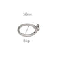 Stainless Steel Fishnet Chastity Cage Male Mesh Sexy Penis Locks Underpants Anti-escape Desire Control Cock Ring Adult Sex Toys