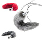 Stainless Steel Fox Tails Anal Butt Insert Plug Adult Cosplay Game Sex Toys Gay Faux Fur Fox Cat Tail Unisex Stopper BDSM