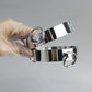 Stainless Steel Male Metal Handcuff Wrist Cuff 60 MM Dia for Couple BDSM Bondage Restraints Adult Game Sex Toys for Men