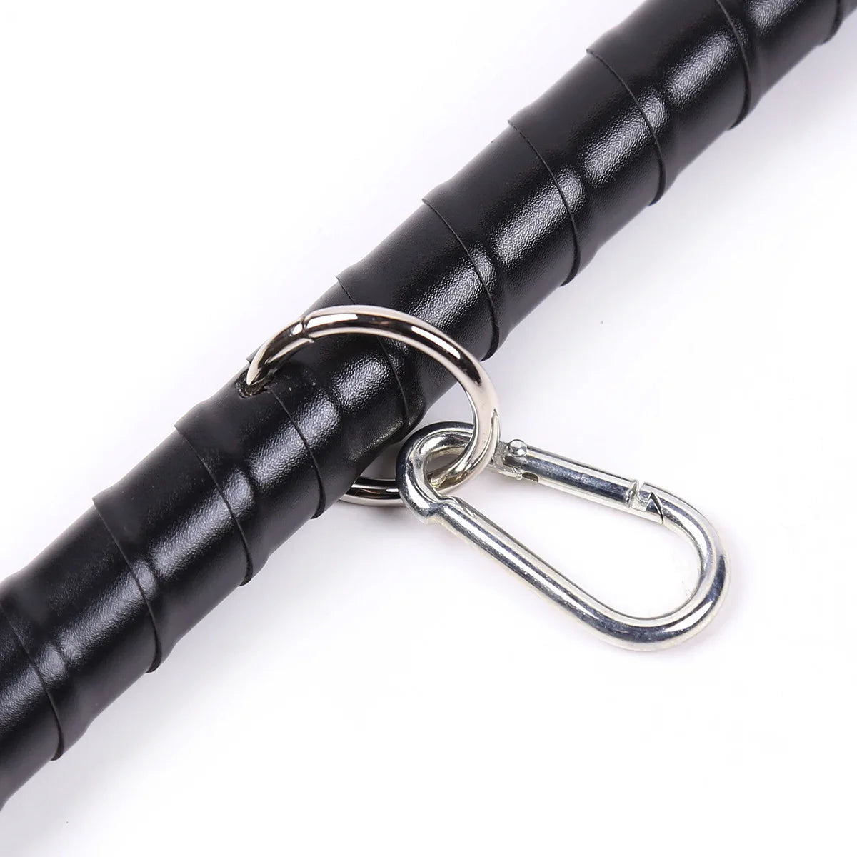 Stainless Steel Metal PU Leather Spreader Bar Bondage For Handcuffs Wrist Ankle Restraint BDSM Accessory Erotic Sex Toy