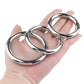 Stainless Steel Penis Ring Sex Toys for Man Metal Cock Ring Delay Ejaculation Intimate Goods Bondage Cockring 3.8/4/4.5/5cm