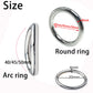 Stainless Steel Penis Ring Sex Toys for Man Metal Cock Ring Delay Ejaculation Intimate Goods Bondage Cockring 3.8/4/4.5/5cm