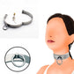 Stainless Steel Slave Bondage Lock Neck Collar BDSM Choker Adult Game Restraints Collar Adult Sex Toy for Couples Woman Men