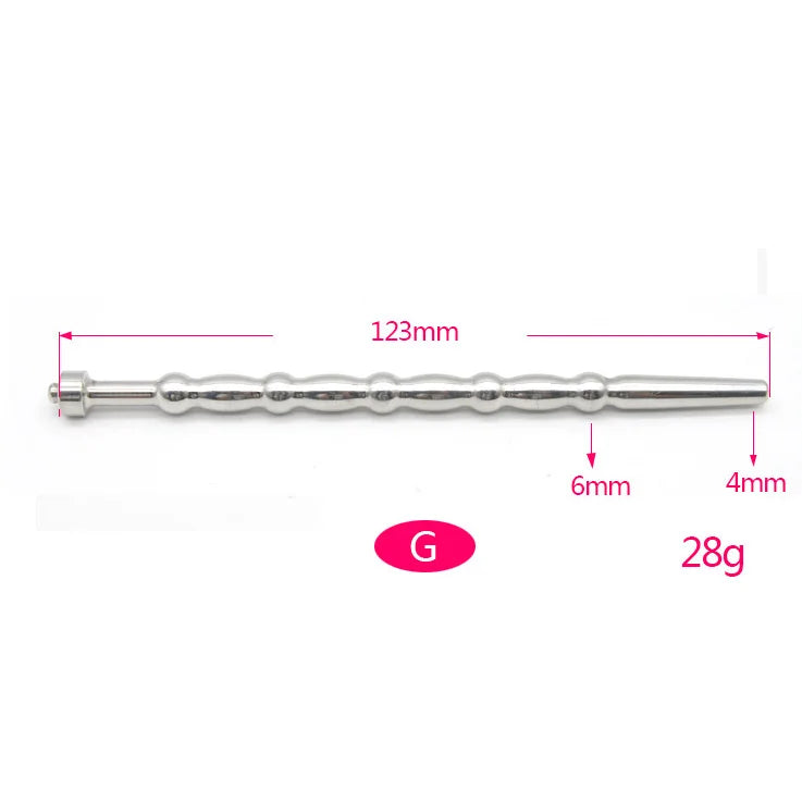 Stainless Steel Urethral Plug Male Penis Horse Eye Stick Ejaculation Delay Dilator Masturbation Toys SM Bondage Sex Toys For Men