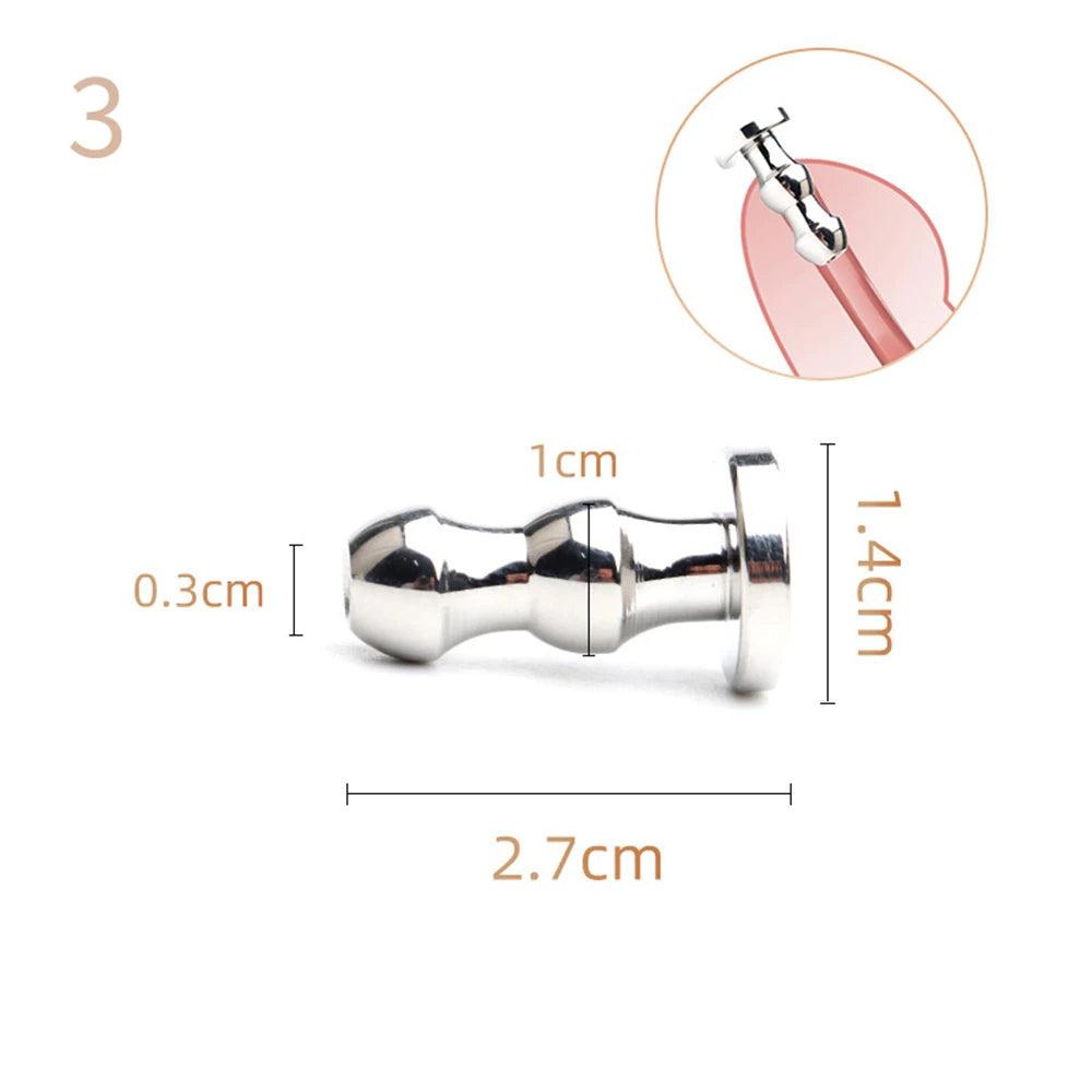 Stainless Steel Urethral Sound Dilator Penis Plug Stimulation Urethral Plug Urethra Catheter Sounding Rods Sex Toys for Men