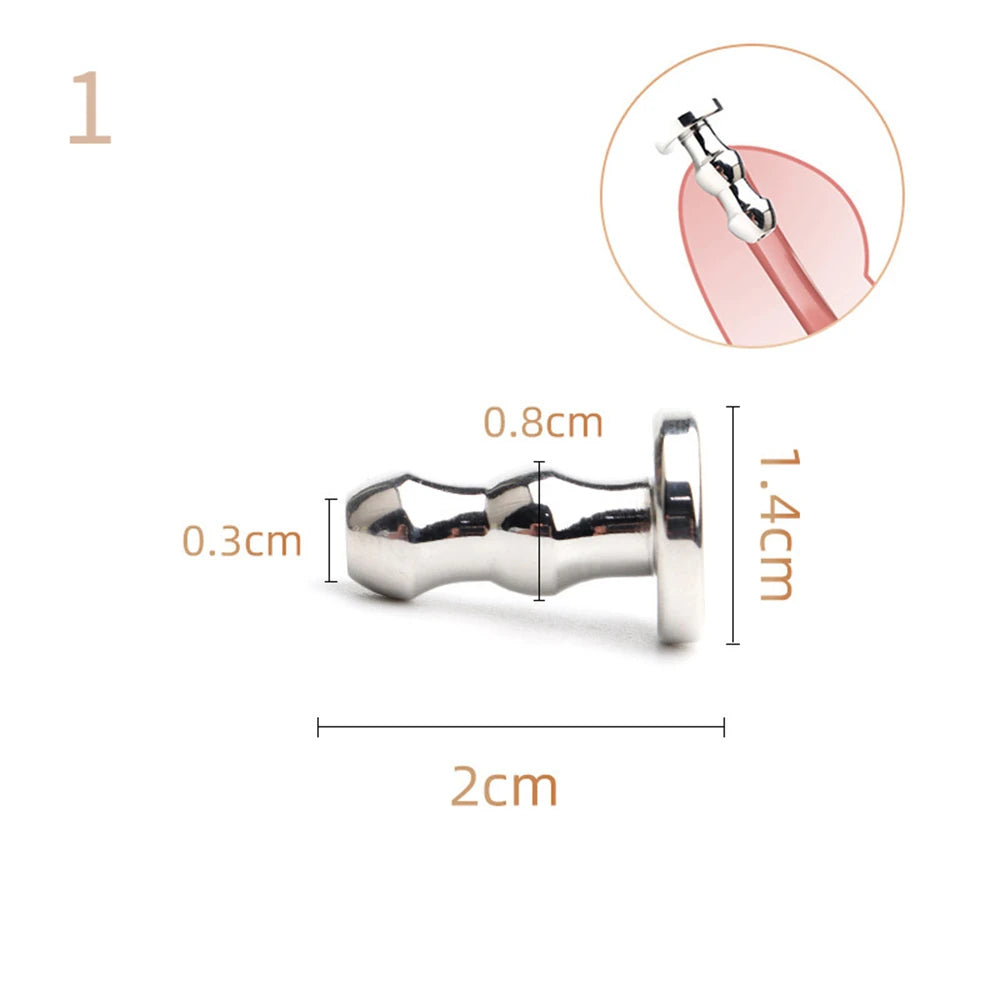 Stainless Steel Urethral Sound Dilator Penis Plug Stimulation Urethral Plug Urethra Catheter Sounding Rods Sex Toys for Men