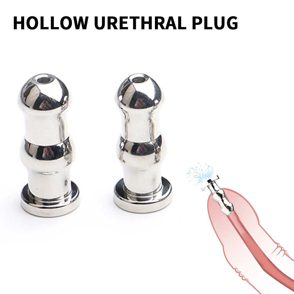 Stainless Steel Urethral Sound Dilator Penis Plug Stimulation Urethral Plug Urethra Catheter Sounding Rods Sex Toys for Men